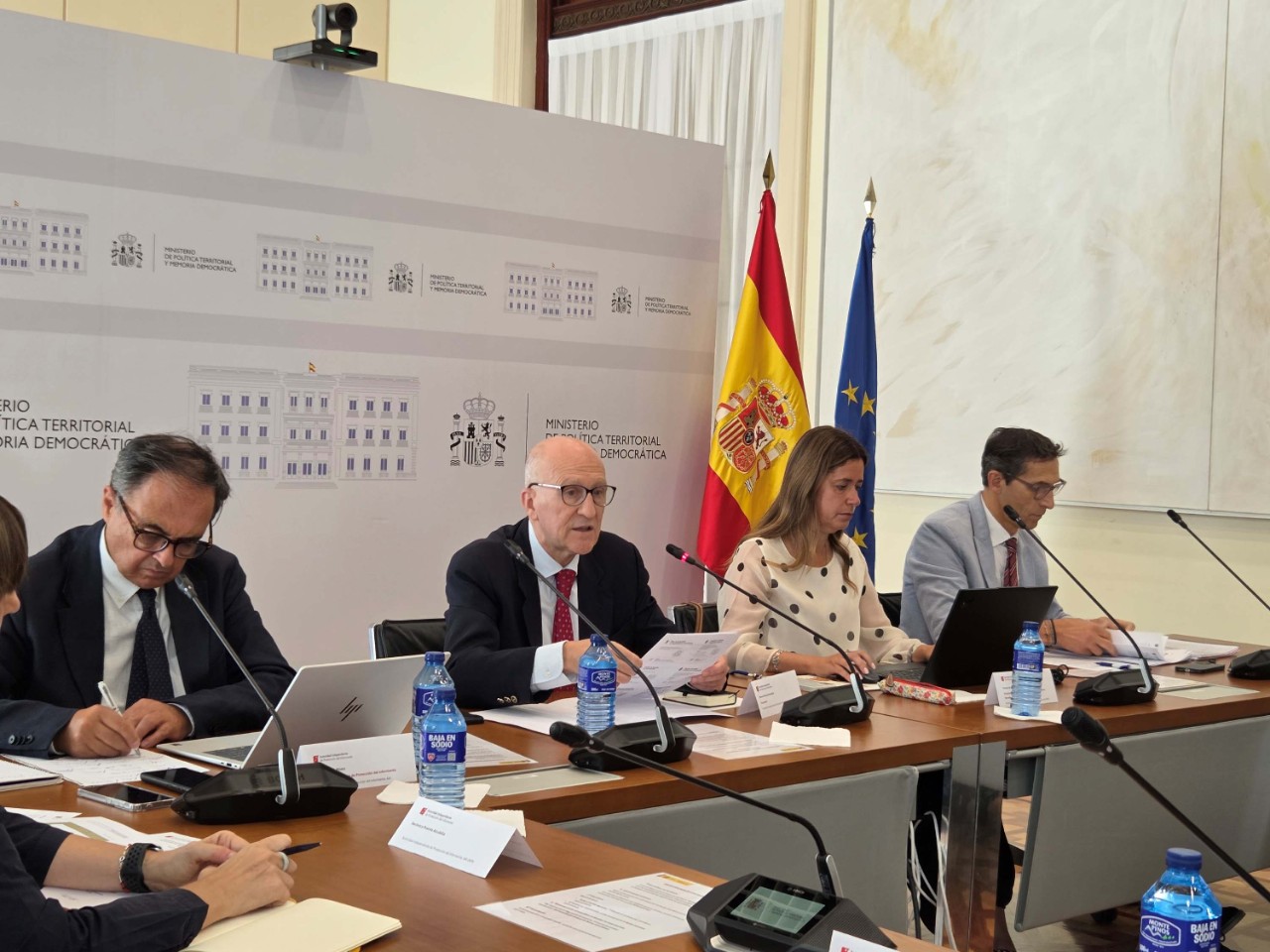 Presidencia de la reunión de cooperación con las CCAA