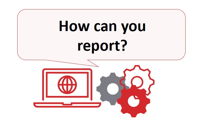 how to report